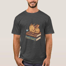 My Dragon Brew Funny Bookworm & Coffee Sticker