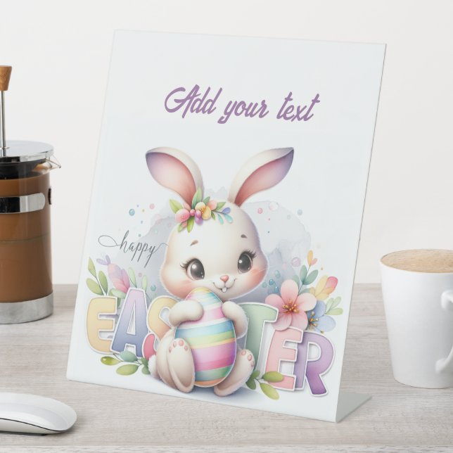 My Easter Egg  Pedestal Sign (In SItu)