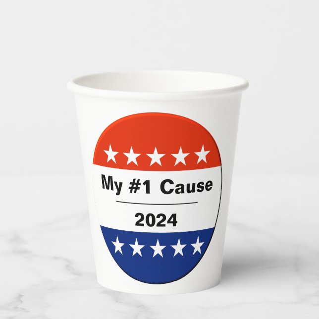 My Election Issue 2024 Paper Cups (Front)