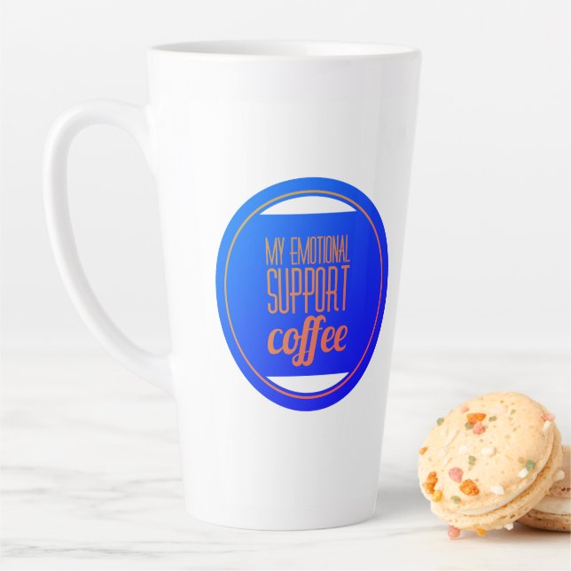 My emotional support coffee latte mug (In Situ)