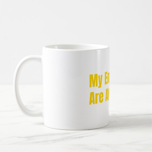 My Employees Are Algorithms AI Entrepreneur Coffee Mug (Left)