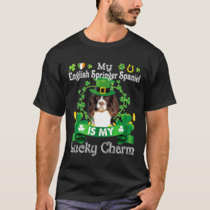 My English Springer Spaniel Dog Is Lucky Charm Lep T-Shirt