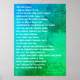 My Ephesians 3 Prayer For You Poster