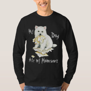 My Eskie Ate My Homework T-Shirt