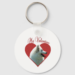 My Eskie Valentine Keychain