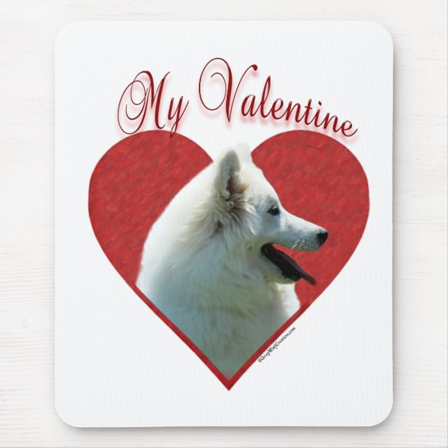 My Eskie Valentine Mouse Pad (Front)