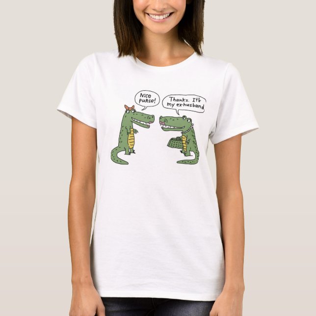 "My ex-husband" T-shirt (Front)