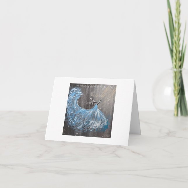 My Exceeding Joy Belongs To You Lord Note Card (Front)