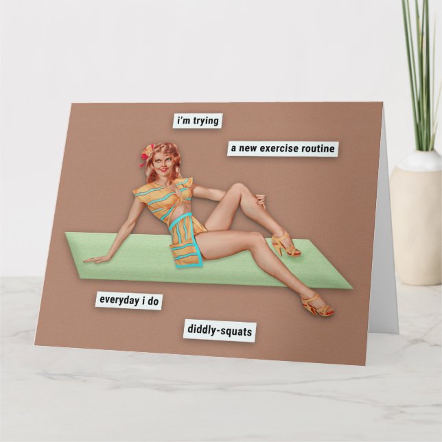 My Exercise Routine Card (Front)