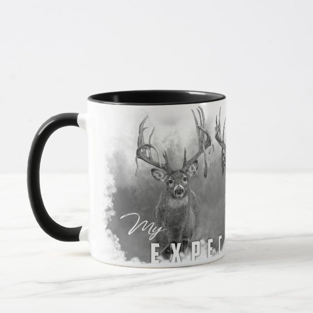 My Expectations Whitetail Deer Mug (Left)