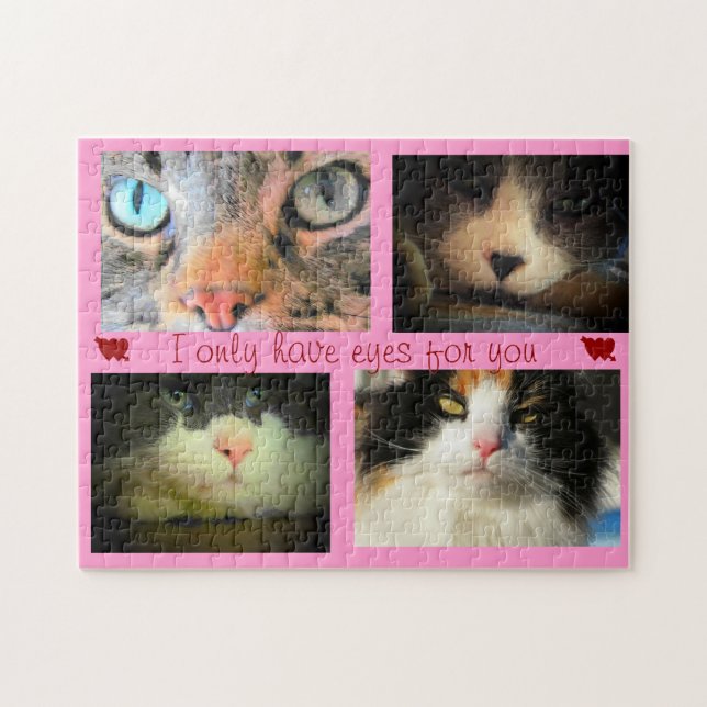 My eyes only - Valenpuzzle Jigsaw Puzzle (Horizontal)