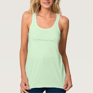 (my face is up here) tank top