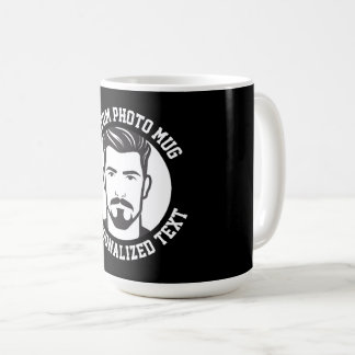 My Face on a BLACK Custom Combo Mug