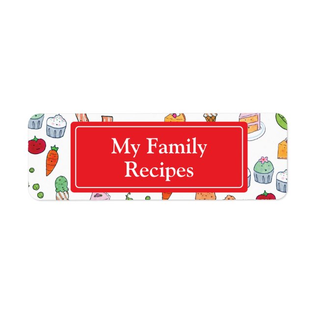 My Family Recipes (Front)