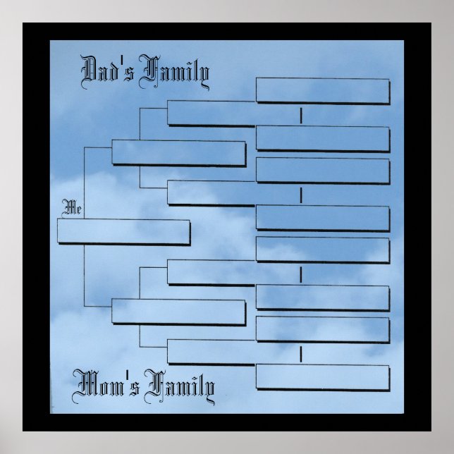 My Family Tree 24"x24" Poster (Front)