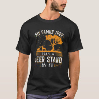 My Family Tree Has A Deer Stand In It, Bow Hunting T-Shirt