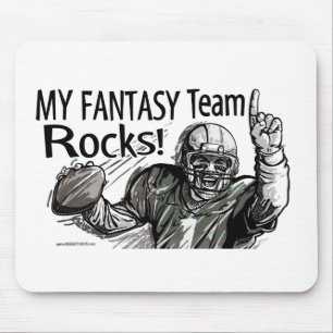 My Fantasy Team Rocks! Mousepad