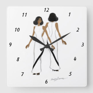 My Fashion Art-Square Wall Clock