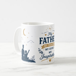 "My Father, My Guide" Ceramic Coffee Mug