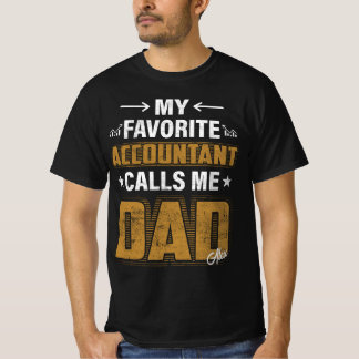 My Favorite Accountant Shirt with customized name