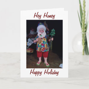 MY FAVORITE BEACH BUM HAPPY HOLIDAY CARD