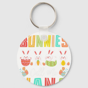 my favorite bunnies call me nana, retro, vintage keychain