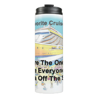 My Favorite Cruise Ports Thermal Tumbler