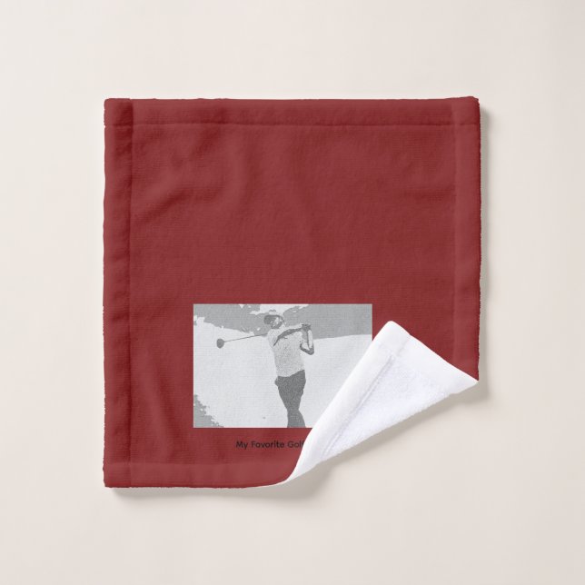 My Favorite Golf Coach (Gant de toilette)