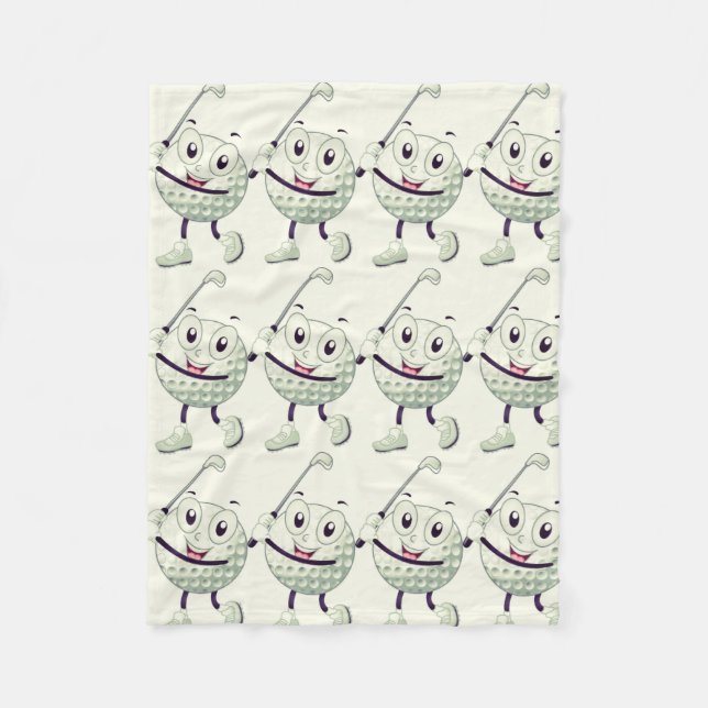 **MY FAVORITE GOLFER'S BLANKET** FLEECE BLANKET (Front)