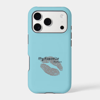 My Favorite Human iPhone 17 Case – Romantic Lips A