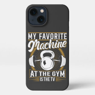 My Favorite Machine At My Gym Fitness Gym workout iPhone 13 Case