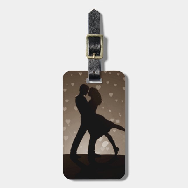 MY FAVORITE PARTNER LUGGAGE TAG (Front Vertical)