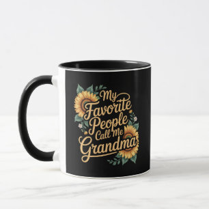 My Favorite People Call Me Grandma Mother's Day Mug