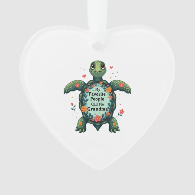 My Favorite People Call Me Grandma Turtle - Grandm (devant)