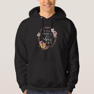 My Favorite People Call Me Mimi Women Flower Grand Hoodie