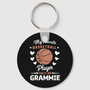 My Favorite Sketll Player Calls Me Grammie Sketll Keychain