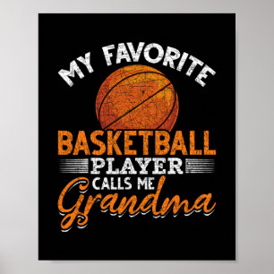 My Favorite Sketll Player Calls Me Grandma Sketll  Poster