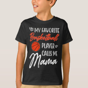 My Favorite Sketll Player Calls Me Mama Mother's D T-Shirt