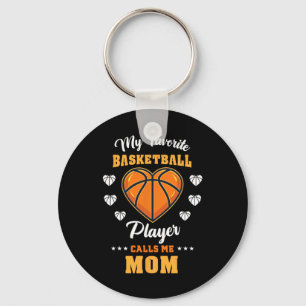 My Favorite Sketll Player Calls Me Mom 1 Keychain