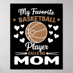My Favorite Sketll Player Calls Me Mom  Poster