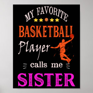 My Favorite Sketll Player Calls Me Sister  Poster