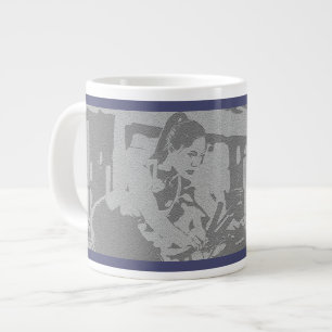 My Favorite Spinning Coach Large Coffee Mug