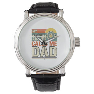 My Favourite Archer Calls Me Dad Vintage Design_1 Watch
