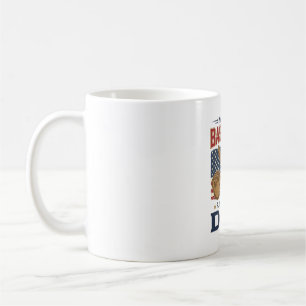 My Favourite Baseball Player Calls Me Dad Vintage Coffee Mug
