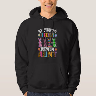 My Favourite Bunnies Call Me Aunt Happy Easter Day Hoodie