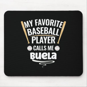 My Favourite Bysebyll Player Calls Me Buela Mouse Pad