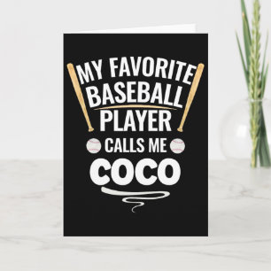 My Favourite Bysebyll Player Calls Me Coco  Card