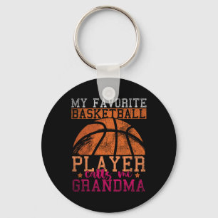 My Favourite Bysketbyll Player Calls Me Grandma By Keychain