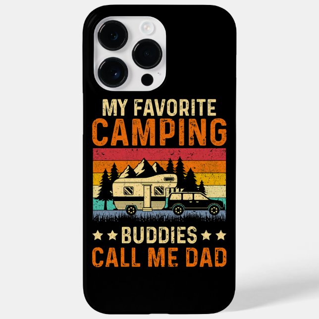My Favourite Camping - Buddies Call Me Dad Case-Mate iPhone Case (Back)