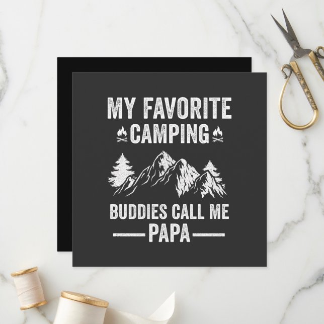My Favourite Camping - Buddies Call Me Papa Program (Front/Back In Situ)